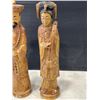 Image 2 : 2 HANDCARVED STATUES