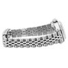 Image 8 : Rolex Ladies Stainless Steel Slate Gray Diamond And Ruby Date Wristwatch 26MM