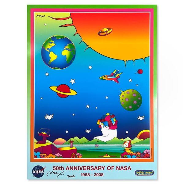NASA 50th Anniversary by Peter Max