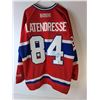Image 3 : Guillaume Latendresse Autographed Montreal Canadiens Jersey with Certificate of Authenticity- XL