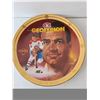 Image 2 : Bernie Geoffrion Montreal Canadiens Plate with Puck Stand 8.25"