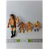 Image 1 : Bob Orton, Hulk Hogan & Andre the Giant Wrestling Figurines
