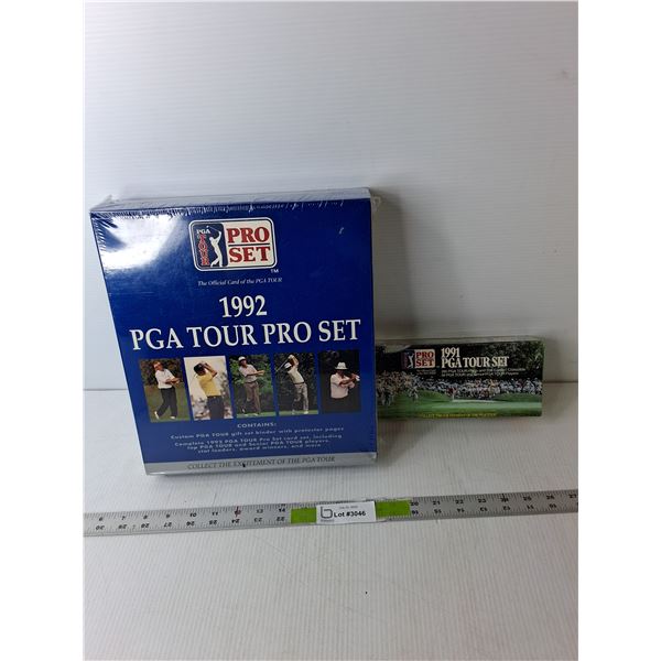 1991/92 PGA Tour Set Cards, Binder- Sealed