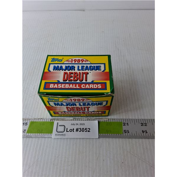 1989 Major League Baseball Cards