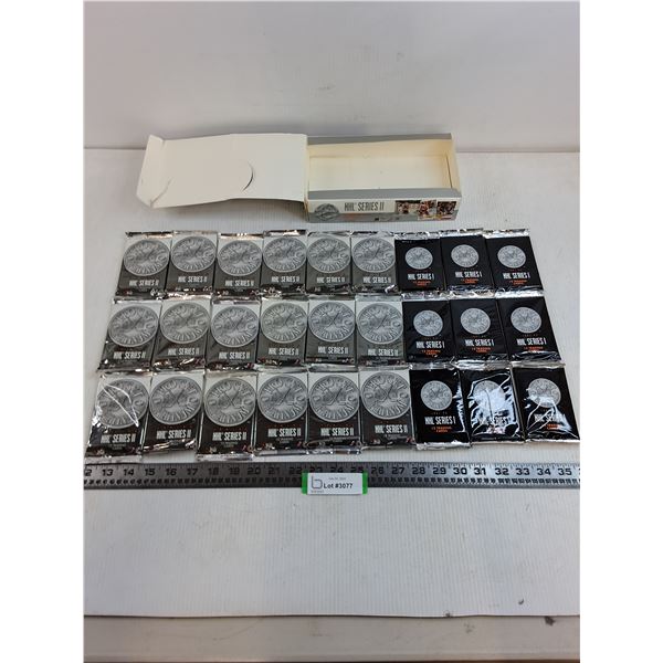 (27) 1991 Pro Set "Platinum" NHL Collector Card Packs - Sealed