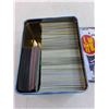 Image 2 : (300+) Pokemon Collector Cards/Sleeves - Authenticity Not Guaranteed, Hockey Card Tin