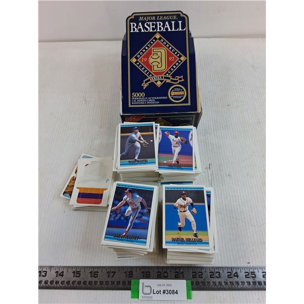 (400+) Donruss 1992 MLB Collector Cards