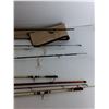 Image 3 : Assorted Vintage Fishing Rods, Fishing Rod Bag - As Is  -  PICK UP