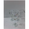 Image 2 : (4) Martini Glasses, (3) Wine Glasses