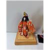Image 2 : (2) Japanese Paper Dolls, (2) Japanese Dolls, (4) Temari Balls,