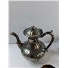 Image 2 : Marlboro Plate Creamer, Sugar Bowl, (2) Tea Pots - As Is