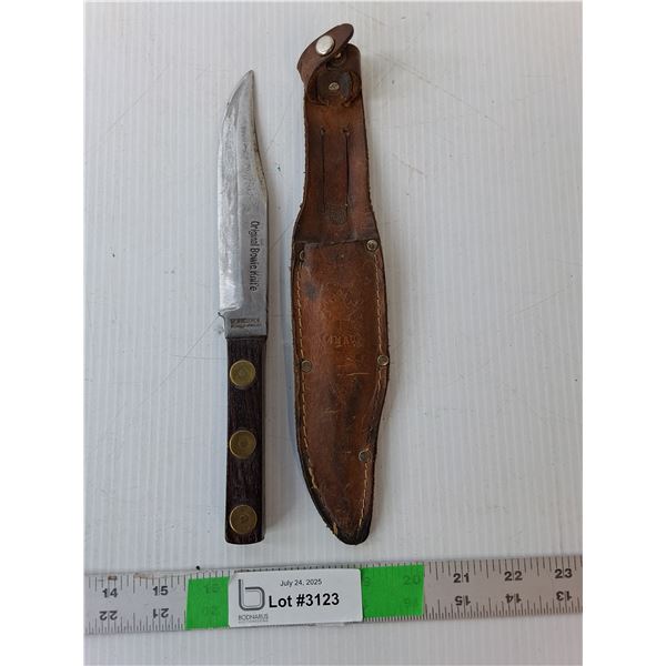 Original Bowie Knife with Sheath 10" Long