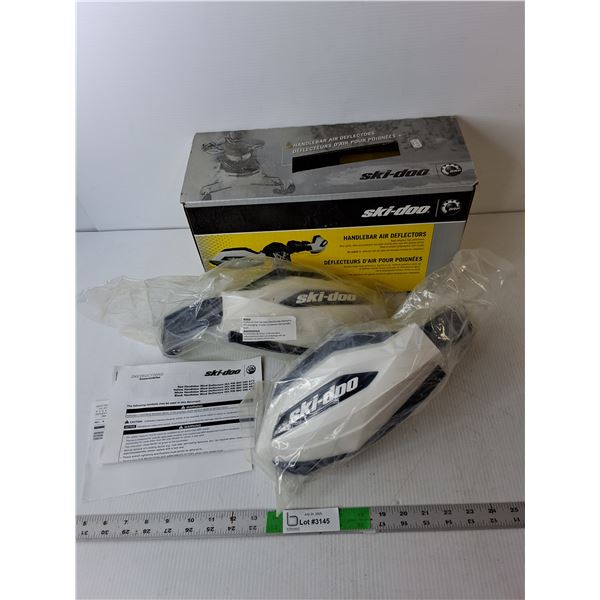 (2) Ski-doo Handlebar Air Deflectors, Sealed