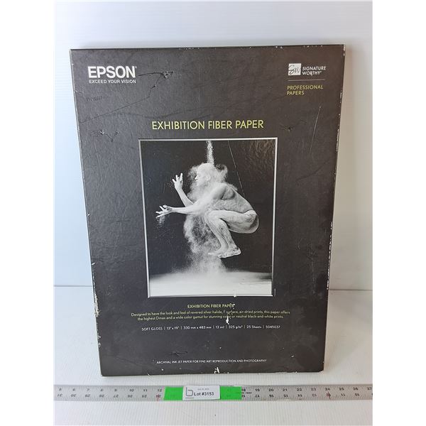 Box of Exhibition Fiber Paper- Appears New