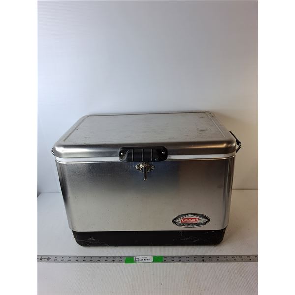 *Coleman Steel Belted Cooler- As Is 22" x 14" x 16"
