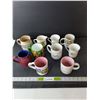 Image 1 : (10) Coffee Mugs/Creamer