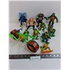 Image 1 : (9) "Teenage Mutant Ninja Turtles" Action Figures & Vehicle