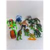 Image 2 : (9) "Teenage Mutant Ninja Turtles" Action Figures & Vehicle