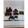 Image 1 : (3) RC Cars with 2 Remotes - Untested