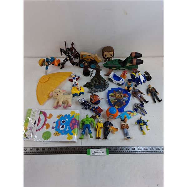 Assorted Toys Lot, Wall Stickers