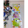 Image 2 : Assorted Toys Lot, Wall Stickers