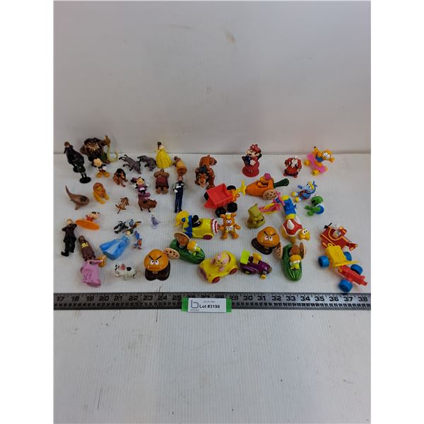 Assorted Toys Lot (Muppet Babies, Disney)