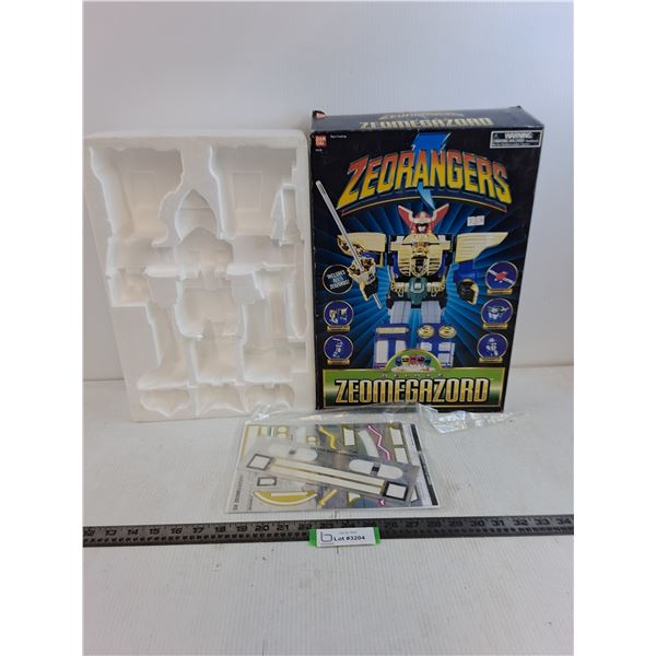 Ban Dai Zeorangers "Zeomagazord" Empty Box from Japan
