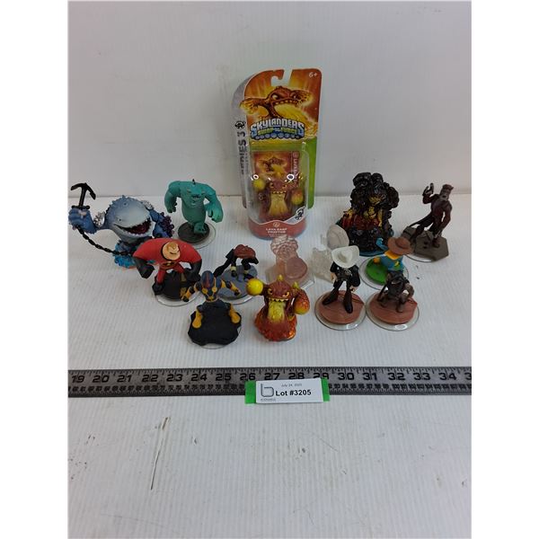 Assorted Based Toy Figurines