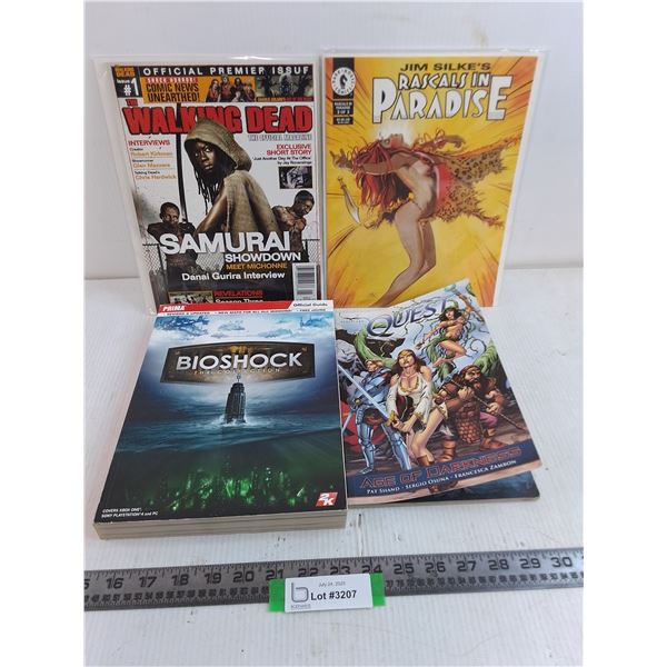 (4) Gaming/Comic Books (Bioshock, Quest, Walking Dead)