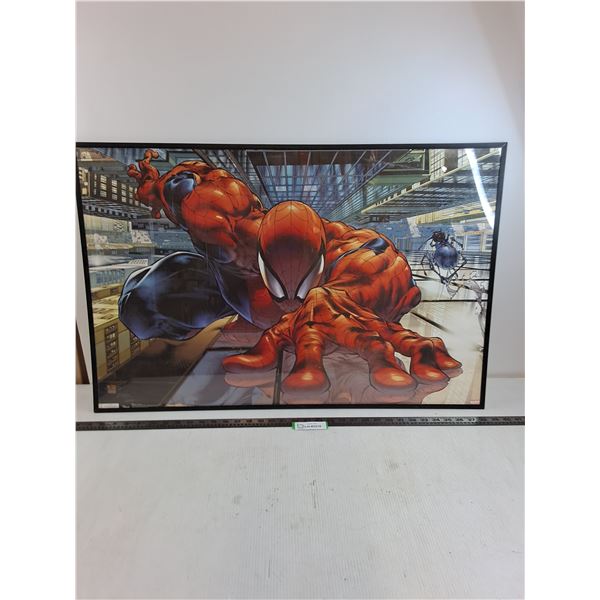 Spider-Man Framed Wall Poster - 34" x 22.5" - Pickup Only