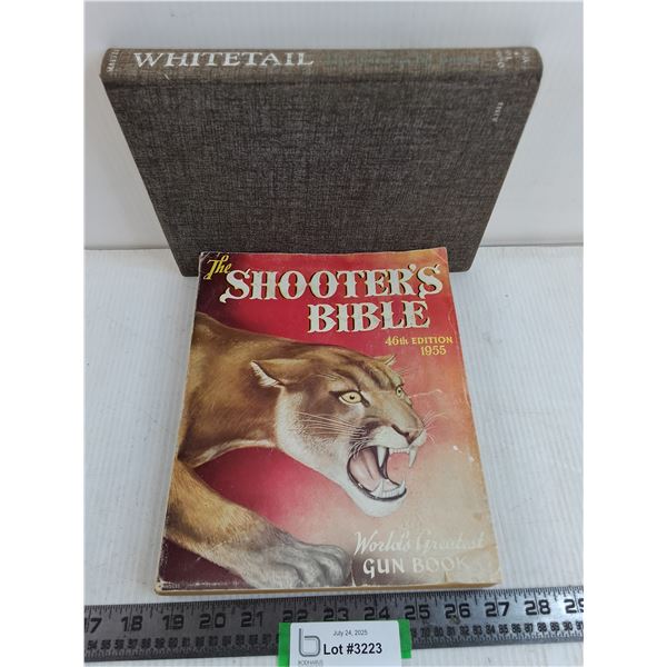 (2) Vintage Hunting Books (Shooter's Bible & Whitetail Fundamentals)