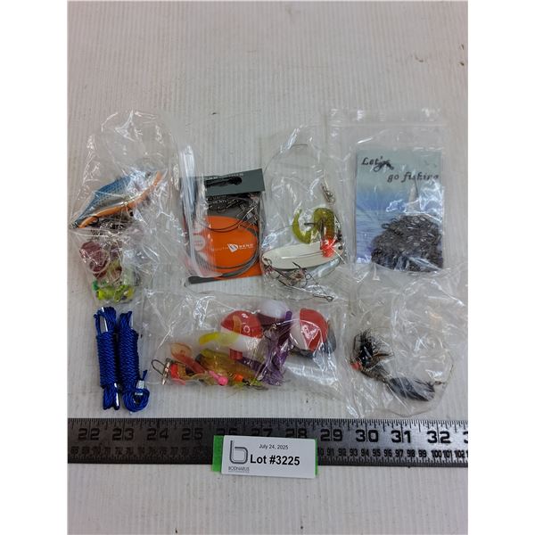 Assorted Fish Hooks & Lines