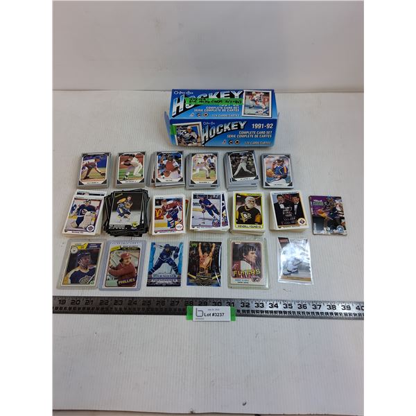 Assorted MLB/NHL/NBA/WHL 1970's to 90's Collector Cards - Cannot Guarantee Authenticity