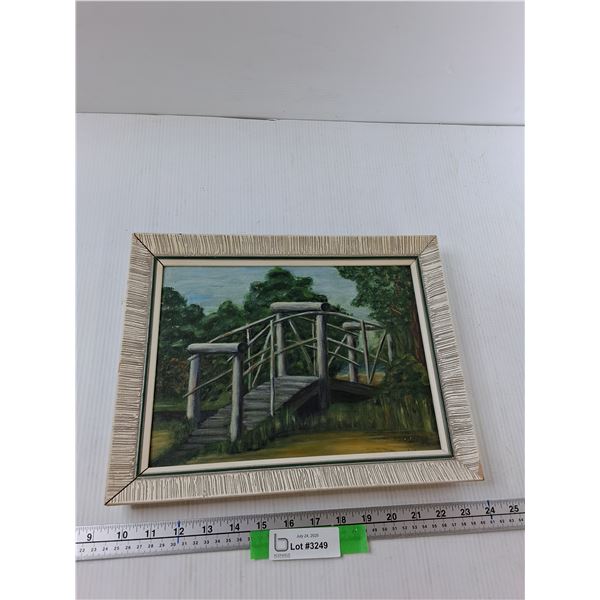 Framed Painting - 14'' x 11''