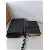 Image 5 : (2) CB Radios, (2) Older Mobile Phones, Milk Crate 11" x 13"- All As is