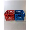Image 1 : (2) Vintage Milk Crates 11" x 13" -  PICK UP