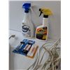Image 6 : Round Up & ArmorAll Protectant Spray, Shoe Laces & extension Cords - PICK UP ONLY