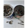 Image 2 : (2) Containers Filled w/ Bolts & Nuts