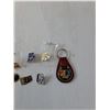 Image 4 : Variety Of Pins & (1) Key Chain