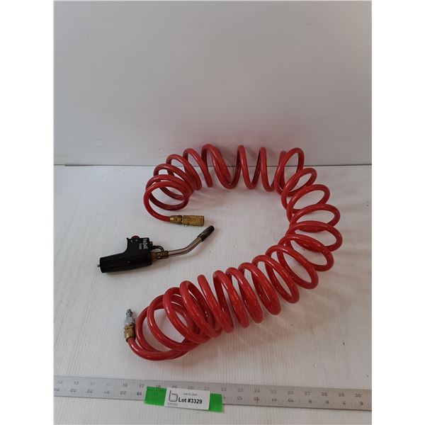 Air Compressor Hose & Bernz O Matic