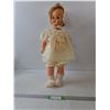 Image 1 : Regal Vinyl 1978 Baby Drink And Wet Doll- 25" x 11"- Redressed