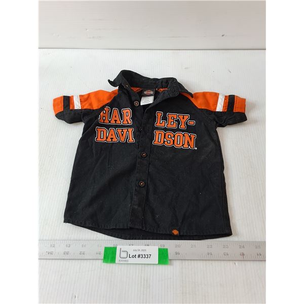Baby Harley Davidson Shirt- Size 12m