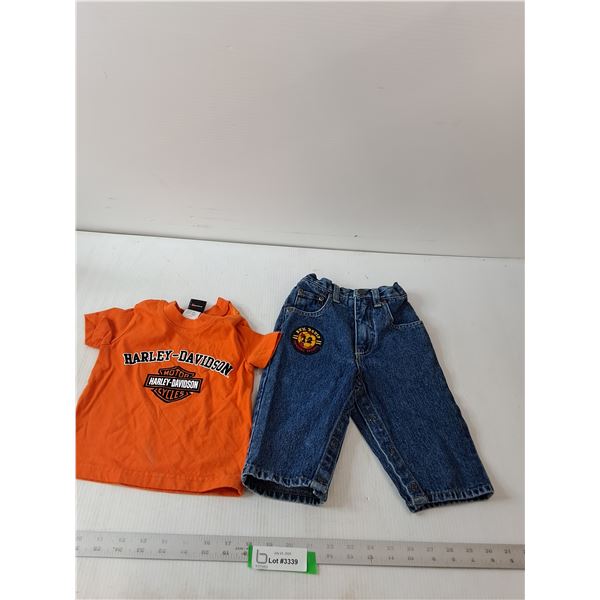 Harley-Davidson Baby T-Shirt & B.u.m Equip Jeans