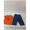Image 1 : Harley-Davidson Baby T-Shirt & B.u.m Equip Jeans