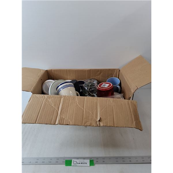 Variety Of Plates, Cups & Bowls