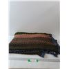 Image 1 : Multiply Colored Crochet Blanket- 44.5" x  68"