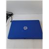 Image 4 : Blue hp Laptop- 15" x 10"- Has Charger- Comes As Is