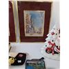 Image 3 : (2) Picture In Frames, Christmas Decor, Holy Bible, Bath Soak, Bag Tag & Kids Wallet