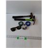 Image 1 : (2) Hammers, (3) Rolls Of Electrical Tape & Sunglasses