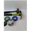 Image 2 : (2) Hammers, (3) Rolls Of Electrical Tape & Sunglasses